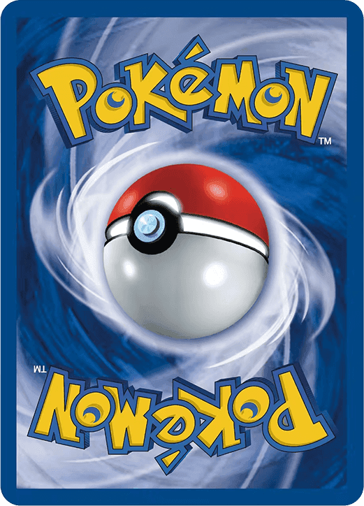 Pokémon card back
